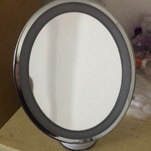 Mirror with lights
